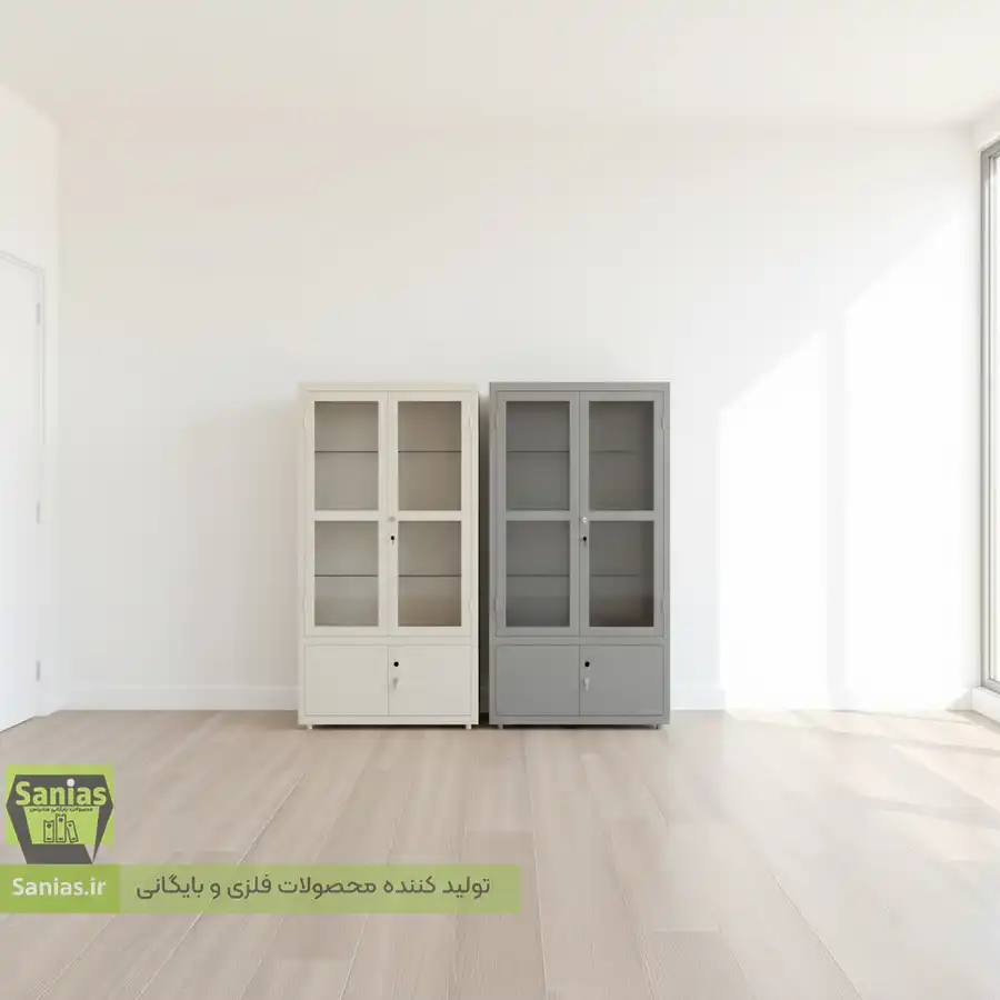 کمد آزمایشگاهی فلزی مخصوص داروخانه‌ ها