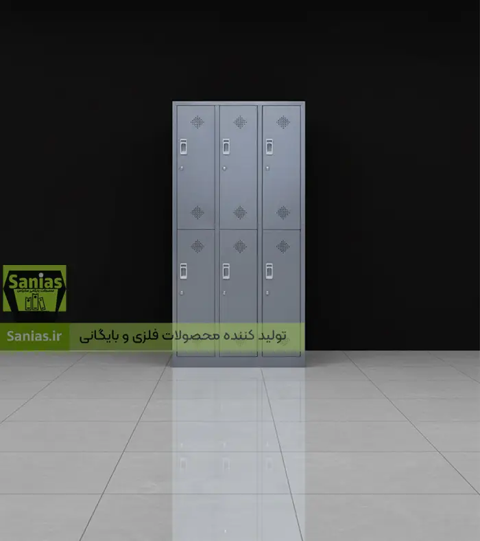 کمد رختکن شش درب