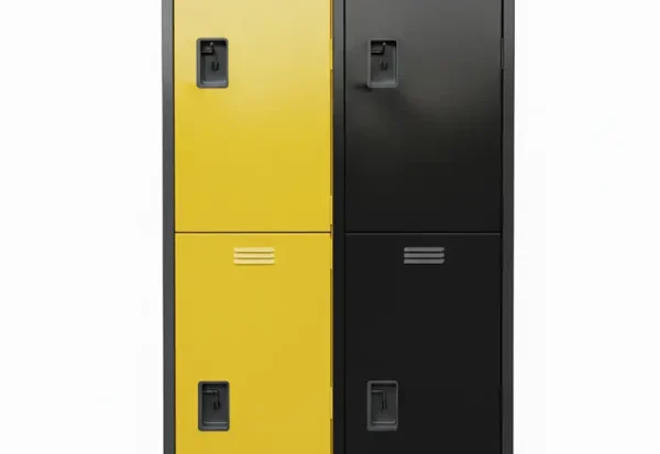 کمد رختکن 4 درب دو رنگ