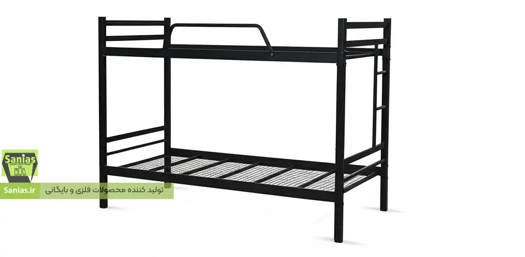 تخت خواب دو طبقه سربازی