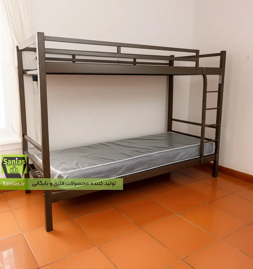 تخت خواب دو طبقه سربازی
