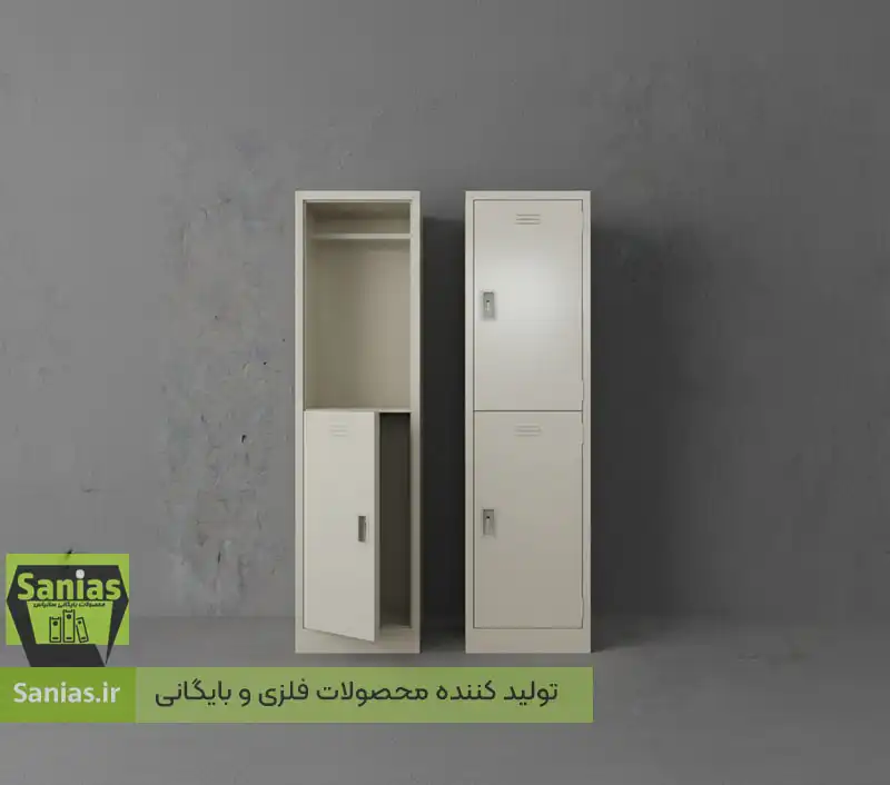 کمد رختکن دو درب