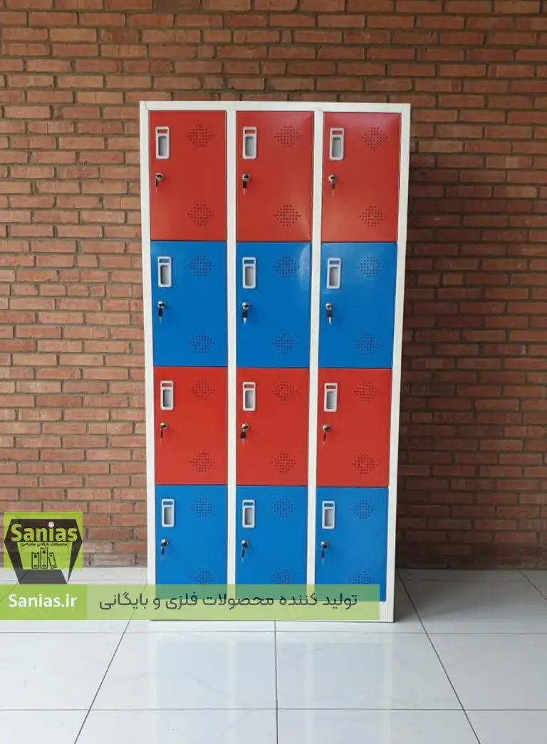 تولید و ارسال کمد رختکن 12 درب کمد رختکن 12 درب