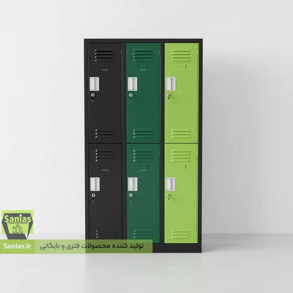 تولید سفارشی انواع کمد رختکن 9 درب کارگاهی کمد رختکن 9 درب کارگاهی