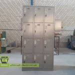 رختکن فلزی لباس 12 درب